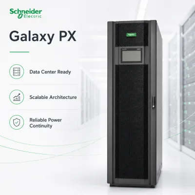 Galaxy PX Three Phase Modular Online UPS 100kW-250kW Schneider Industrial UPS for Server Room