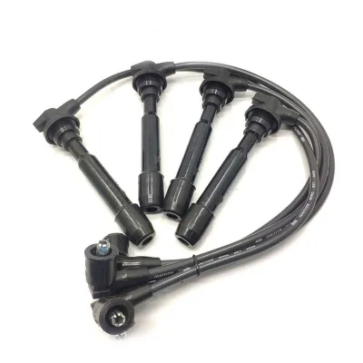 Hyundai Kia Elantra Car Spark Plug Wire 27501-23B70 Ignition Coil Wiring Cable Suitable