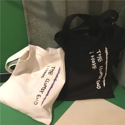 Wholesale Customized Cotton Tote Bag New Artistic Style Eco-Friendly for Daily Use