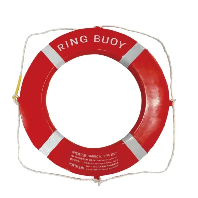 Hot Sale Durable Red PVC Life Ring Buoy Life-Saving Equipment for Maritime Rescue