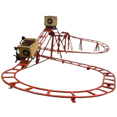Roller coaster Large Extreme Thrill Theme Manege Amusement Park Ride  Train Roller Coaster for Sale