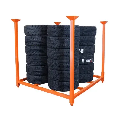 High Quality Warehouse Storage Esay to Install Selective Pallet Rack Powder Coated Tire Rack