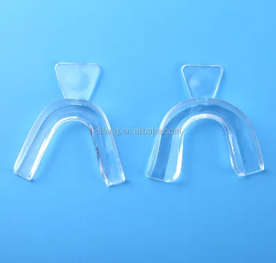 Factory Supply High Quality Thermo Plastic Night Mouth Guard Teeth Whitening Trays for Grinding Teeth