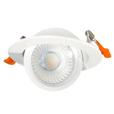 Office Conference Room 4inch 12W Full Spectrum CRI98 100-277V Dim to Warm COB Ceiling Recessed Downlight