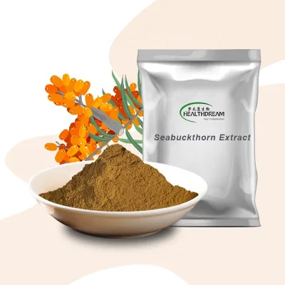 100% Seabuckthorn Extract Powder Food Grade Polysaccharides Seabuckthorn Extract