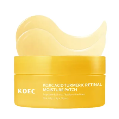 Kojic Acid Turmeric Retinal Moisture Patch Refreshes Tired-Looking Skin Smooths Skin Texture Moisturizes Skin