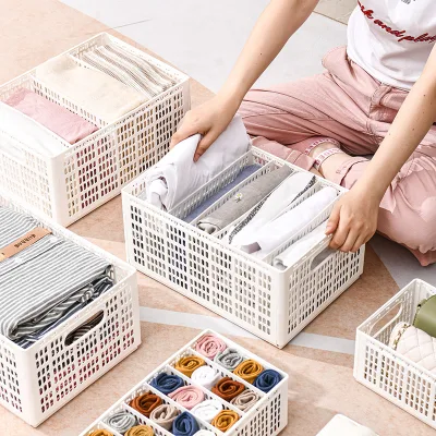 Folding Plastic Storage Organizer Drawer Organizer