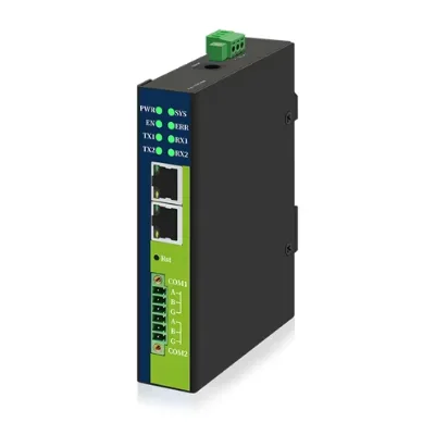 Chipboard HIWOOYA Modbus RTU to Ethernet Module WTU-ENMD02 Dedicated Connecting Modbus RTU Devices to EtherNet/IP Master Devices