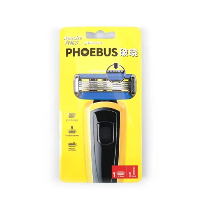 Apache Phoebus 5+1 Blades 1Handle+1Catridge L Shaped Blades