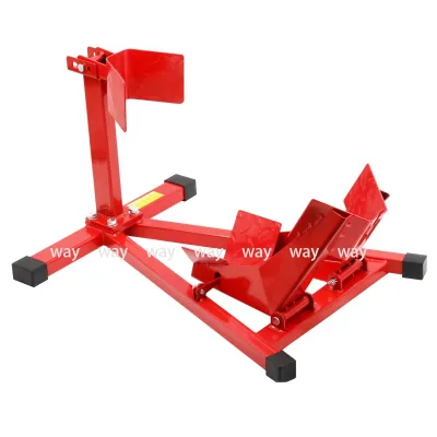 Motorcycle Repair Front Wheel Bracket Steel Parking Rack with Front Wheel Mount 1pc Motorbike Repair Tools
