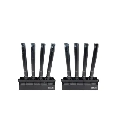 DMX 4heads Confetti Shooter Confetti Cartridge Launcher