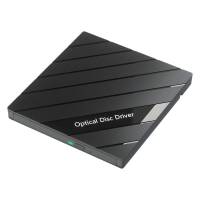 7-in-1 Multifunctional External Optical Drive CD DVD VCD Burner Player Luxury Portable Driver with USB3.0 USB-C SD TF Card Slots