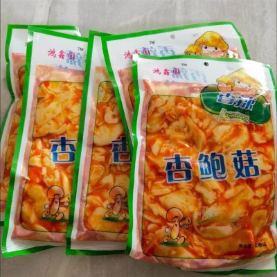 Factory Direct Sales Henan Spicy Pleurotus Eryngii 250g 10g Bulk Delicious Food Snacks Fresh Pickles Special 12 Months Shelf