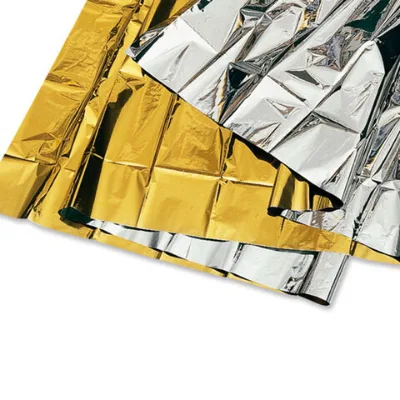 Emergency Thermal Blanket: Waterproof and Ultralight Mylar Aluminum Foil for Rescue