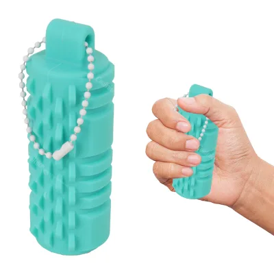 Silicone Massage Keychain for Stress Reduction and Focus,Novelty Easter Gifts for Friends
