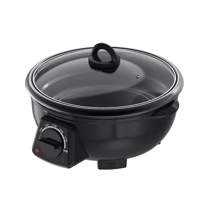Popular Aluminum Hot Pot Non Stick 3.5Liter Electric Frying Pan
