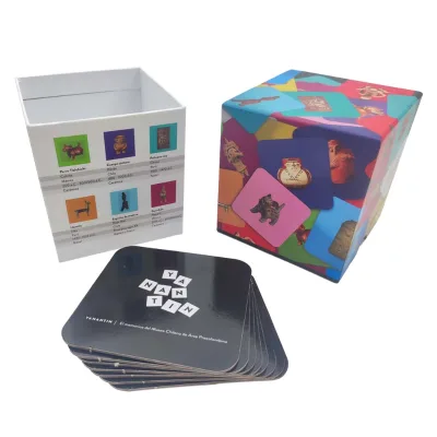 Factory Wholesale Custom Kids Playing Cards Game Children Card With Packaging Box Flash Memory Card