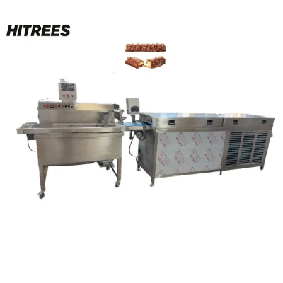 High-Speed Chocolate Coater for Cracker Production Workshops