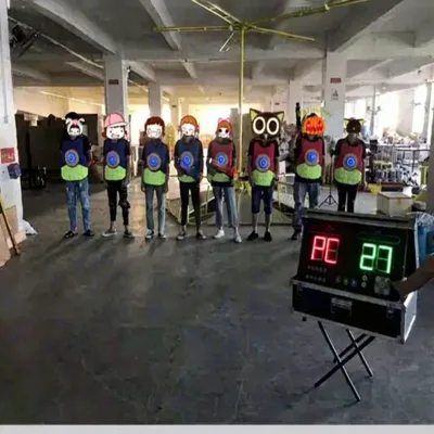 Hot Sales Interactive IPS Game Light Vest for Kids Adults-Outdoor Use Customized Color Plastic Material EN14960 Certified Blower