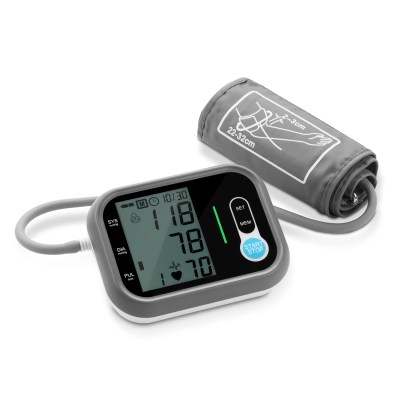 EU Popular Portable Bp Machine Automatic Upper Arm Large Screen Blood Pressure Monitor for Hypertension