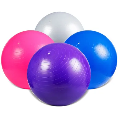 Beige Chair Yoga Ball Gymnastics Customization Pvc Ball for Gym Yoga Pilates Ball