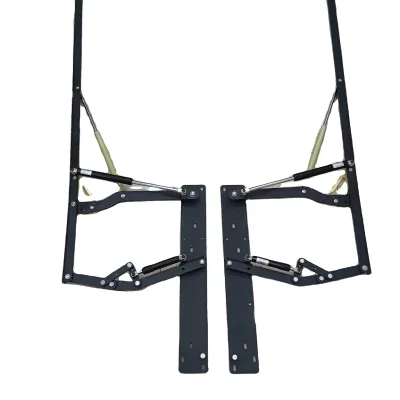 Heavy Duty Horizontal Gas Spring Lift up Kit Furniture Hardware Stable Lift Mechanism for Bed Frame