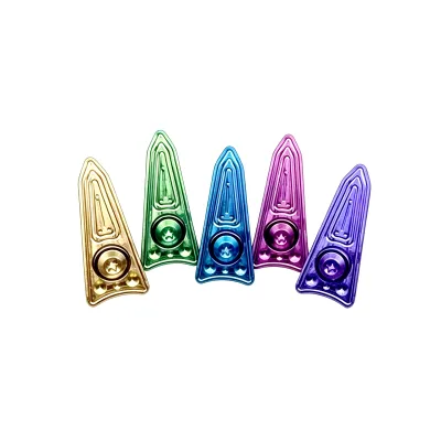 FOXTI Custom Factory CNC Gr5 Titanium Alloy 99.5% Ti Content Corrosion Resistant Motorcycle Motor Parts Bending Welding Cutting