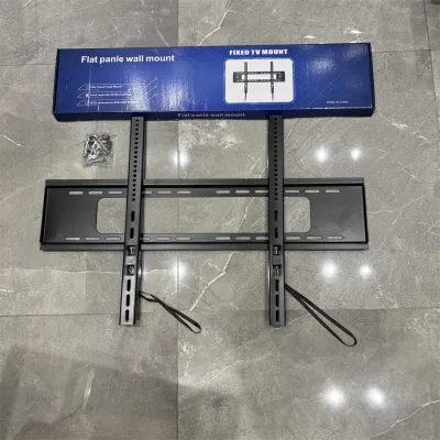 Steel Tv Mounts Hydraulic TV Wall Bracket Living Room Fit Most 60-150 Inch Fixed Tv Wall Mount