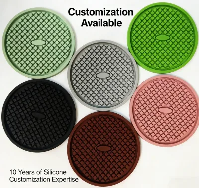 Custom Silicone Trivet Mat, Heat Resistant Non-Slip Pot Holder, 10 Years Silicone Customization Expertise, OEM ODM Supported