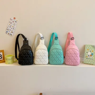 New Children's Boys Girls Outdoor Casual Crossbody Trendy Cool Cartoon Chest Stylish Nylon Shoulder Bag