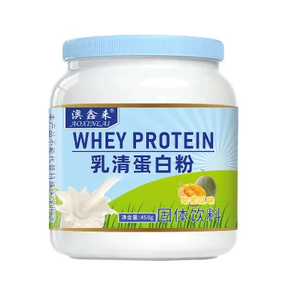 High Protein Content Blue Fatty New Zealand Whey Protein Powder Customizable Nutritional Probiotic for Adults Fruit Vegetable