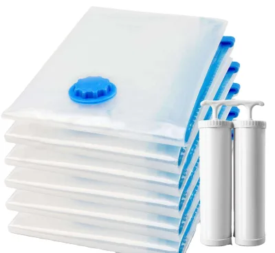 Hot Selling Vacuum Compressed Storage Bags With Air Pump