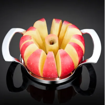 New design metal household practical kitchen tools fruit slicer apple dragon fruit pear slicer