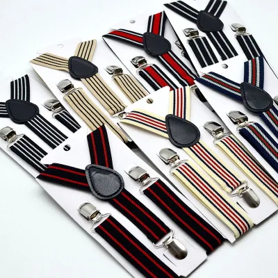 Suspenders for Kids Adjustable Suspenders for Girls Toddler Baby Elastic Y-Back Design With Strong Metal Clips