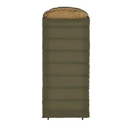 XL Waterproof Cold Weather Envelope Sleeping Bag Synthetic Hollow Fiber Cotton Filling Winter Taffeta Shell Customizable