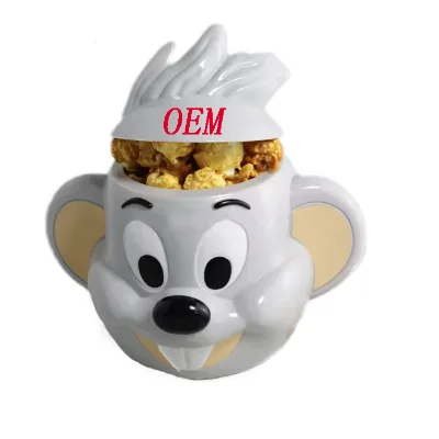 Custom Popcorn Bucket Snack Bucket Fashion Cartoon Container Decorations