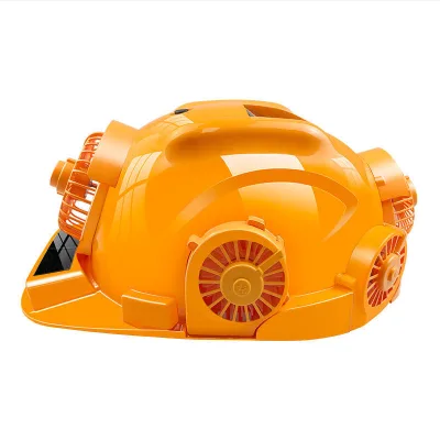 Lightweight Six-Fan ABS Turbine Safety Helmet High Impact Resistance Adjustable Headband Ventilated Cooling