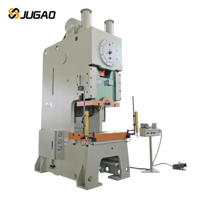 80ton Power Press Punching Machine Mechanical Metal Plate Steel Hole Punching Machine for Sale
