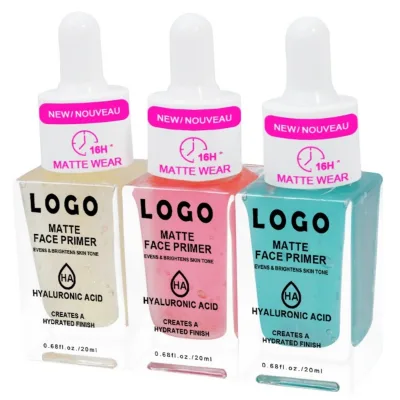 Makeup Foundation Base Gel Primer No Logo Vegan Cruelty Free Face Moisturizer Mineral