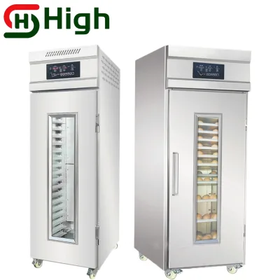 Professional Heavy Duty Compressor Refrigerated Freezing Proofer Cabinet for Burger Steamed Bun Dough Fermentation Cabinet