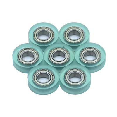 High Quality 688 PU Flat Pulley 22x7 Door Window Pulley Carbon Steel High Load Capacity Low Noise OEM Customizable 1 Groove