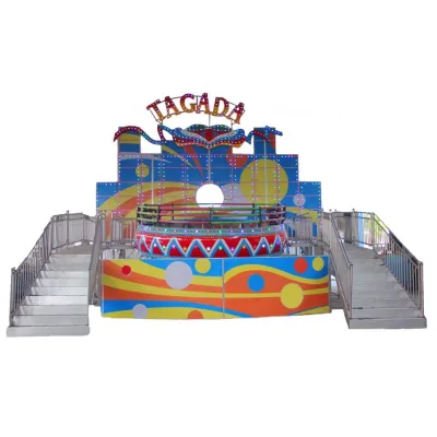 Outdoor High Quality Manege Fairground Ride 24P Disco Tagada for Sale