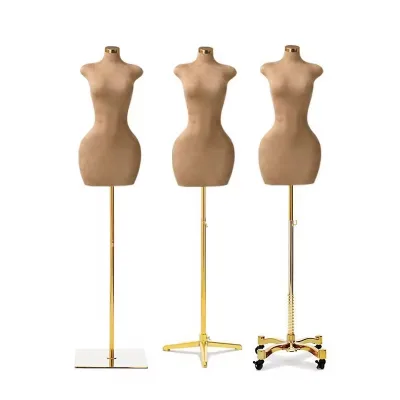 Female Mannequin with Flannel for Studio & Store Clothes Window Display Essential Warehousing & Supermarket Supplies