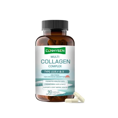 OEM Collagen Capsules Brightening Skin Whitening Capsules Collagen Anti Aging Collagen Pills Healthy Joints Hair Skin Bones