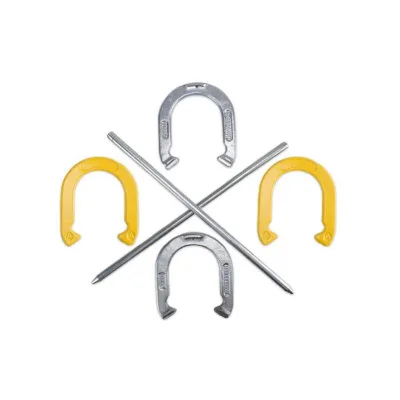 Professional Steel Horseshoe Game Set With Carrying Case