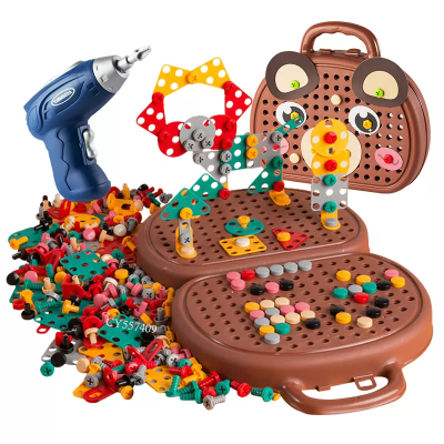 Popular Puzzle Educational Assembled Block Screw Toy Screw Puzzle