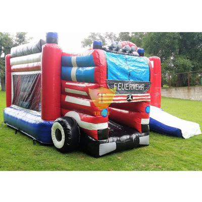 Kids Bouncy Castles Inflatable Bounce House Jumping Castle Truck Shape Inflatable Bouncer