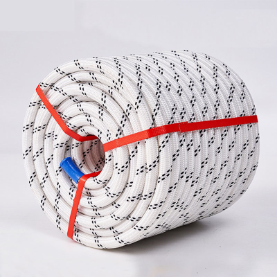 Wholesale Durable Colorful Braided Nylon Rope High Strength Cord for Shoes Static Tree Climbing Custom Sizes 6mm 8mm 10mm