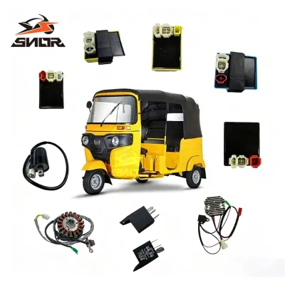 Three Wheeler for Bajaj Spare Parts Tricycle Re205 Tuk Tuk Electrical System Relay Cdi Wire Harness for Bajaj 205 225 175cc