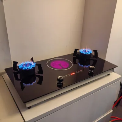 Dual-purpose Gas Stove Can Adapt to Various Kitchen Installations and Efficiently Use Multi Eye Gas Stoves